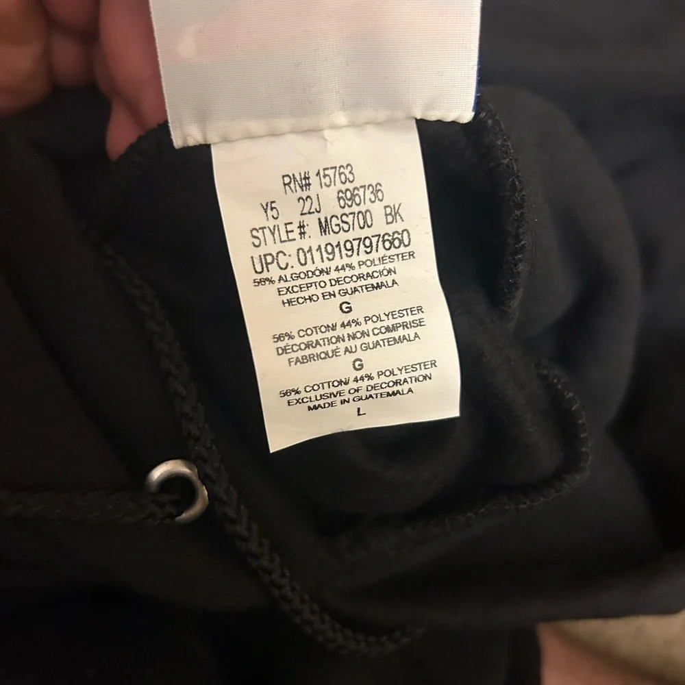 Black Dunkin Hoodie - Picture 8 of 8